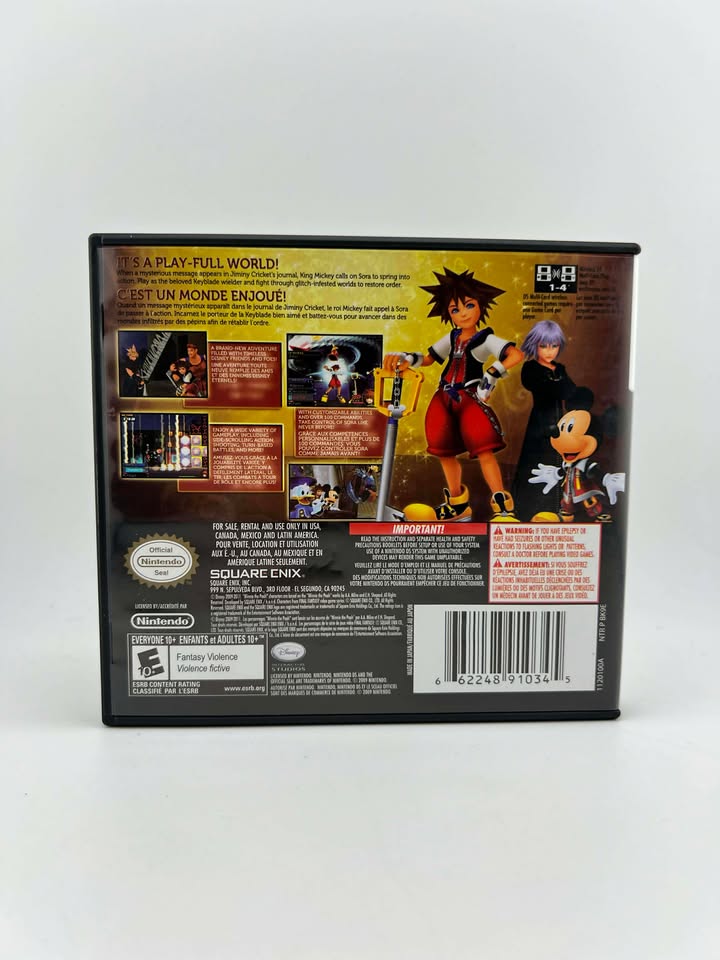 Kingdom Hearts: Re:coded Nintendo DS