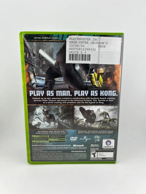 Peter Jackson's King Kong The Official Game Of The Movie Xbox