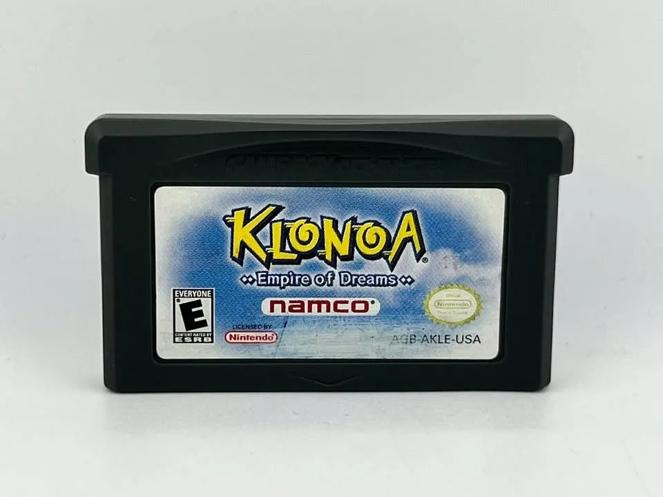 Klonoa Empire of Dreams Game Boy Advance GBA