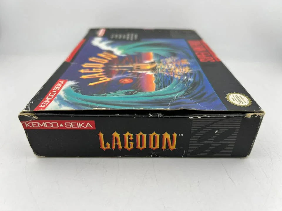 Lagoon Super Nintendo Snes