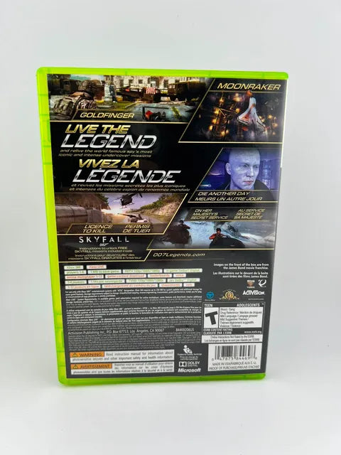 007 Legends Xbox 360 X360
