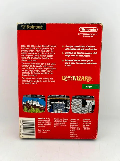 Legacy of the Wizard Nintendo NES