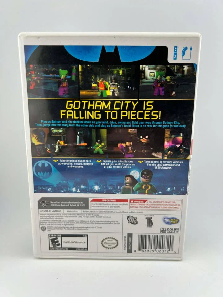 Lego Batman The Videogame Nintendo Wii
