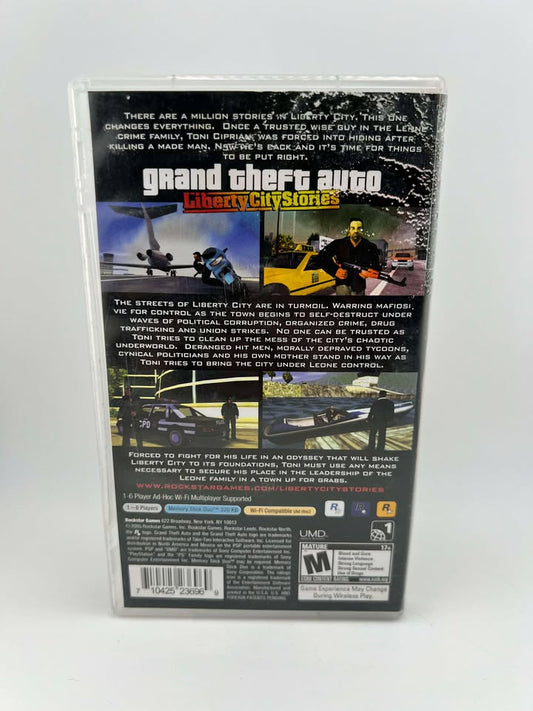 Grand Theft Auto Liberty City Stories Playstation Portable Psp