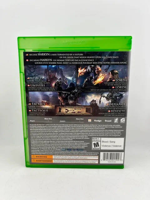 Lords of the Fallen Limited Edition Xbox One XONE