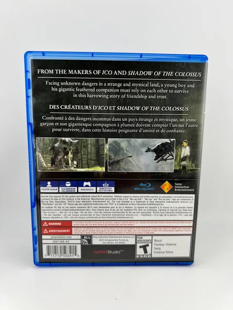 The Last Guardian Playstation 4 PS4