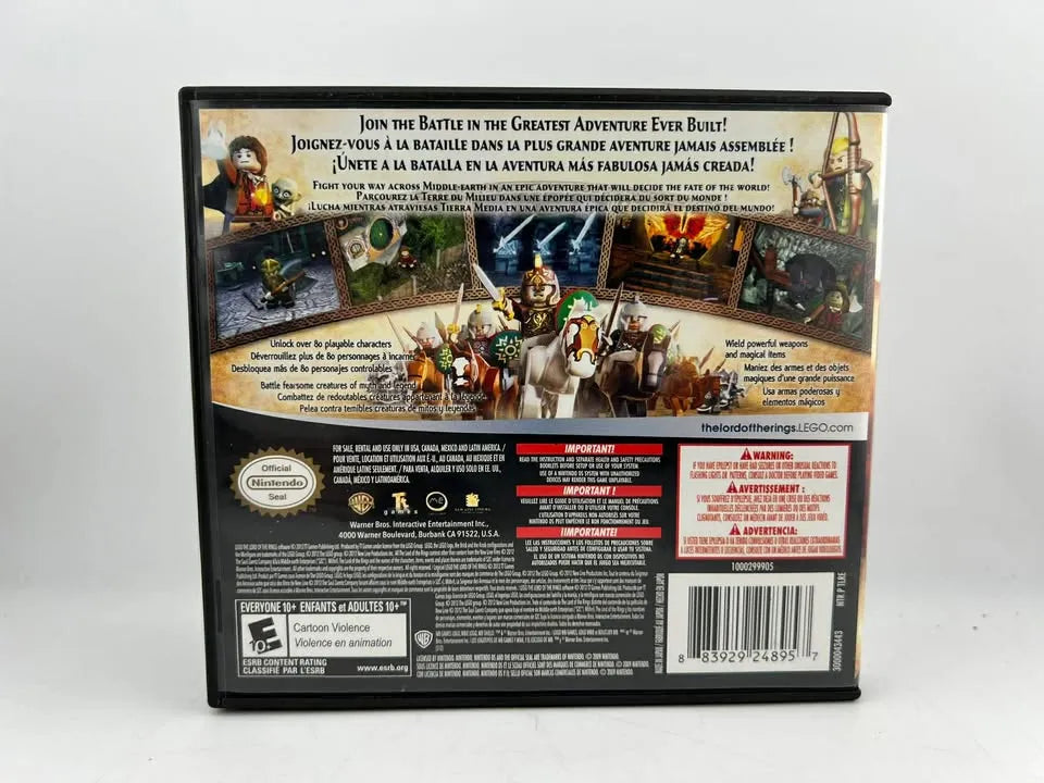 LEGO Lord Of The Rings Nintendo DS