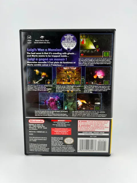 Luigi's Mansion Nintendo Gamecube NGC