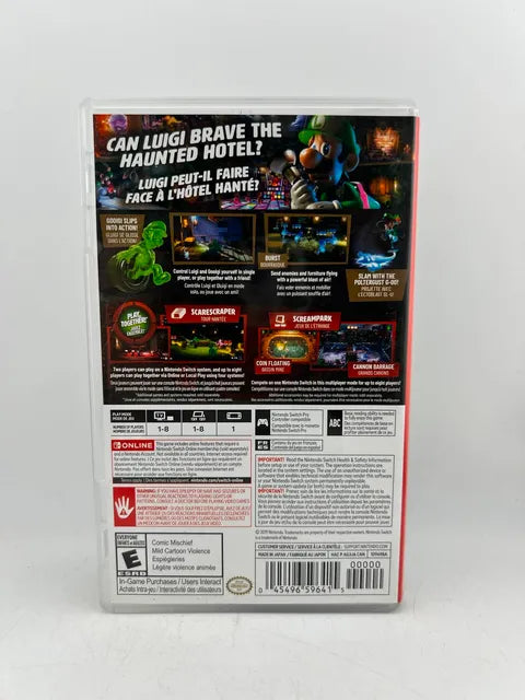 Luigi's Mansion 3 Nintendo Switch