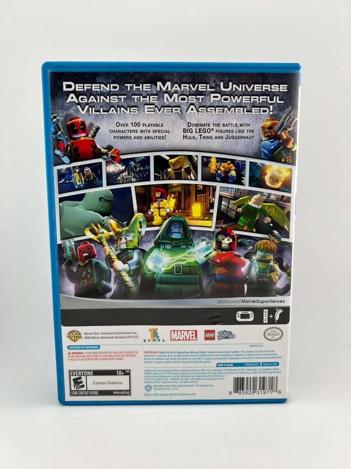 LEGO Marvel Super Heroes Nintendo WiiU