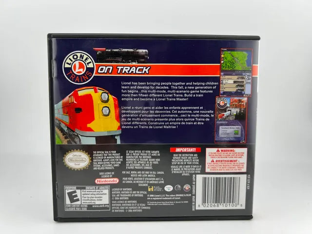 Lionel Trains On Track Nintendo DS