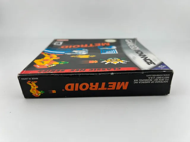 Metroid Classic NES Series Game Boy Advance GBA