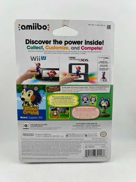 Mabel Amiibo Animal Crossing