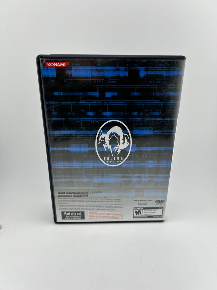 Metal Gear Solid 2 From the Essential Collection PlayStation 2 PS2