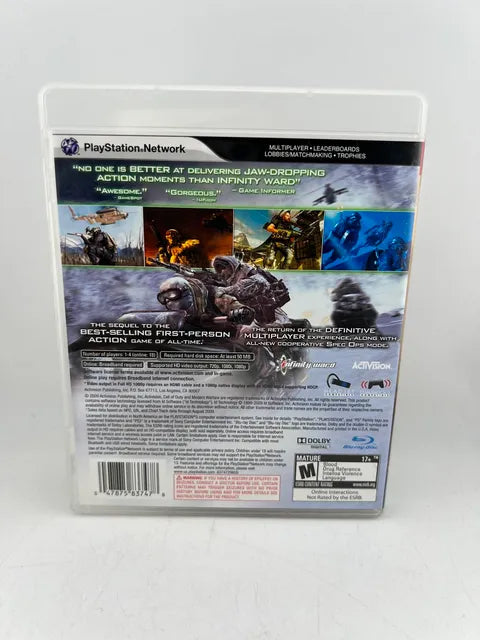 Call of Duty Modern Warfare 2 Playstation 3 PS3
