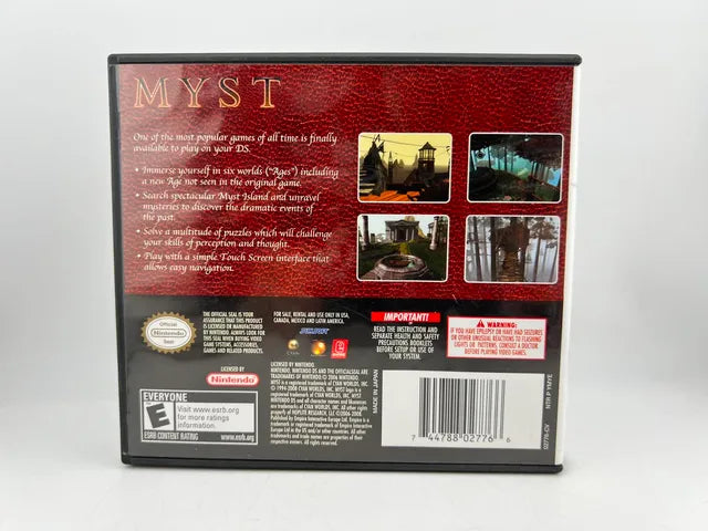 Myst Nintendo DS
