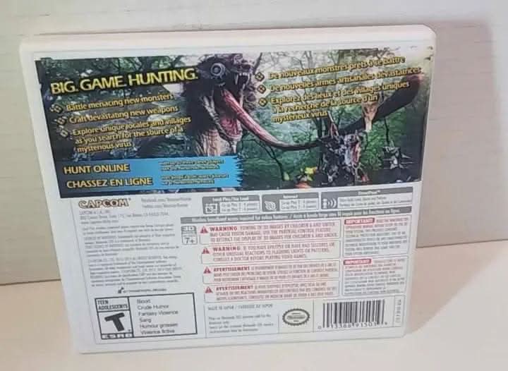 MONSTER HUNTER 4 ULTIMATE NINTENDO 3DS CAPCOM