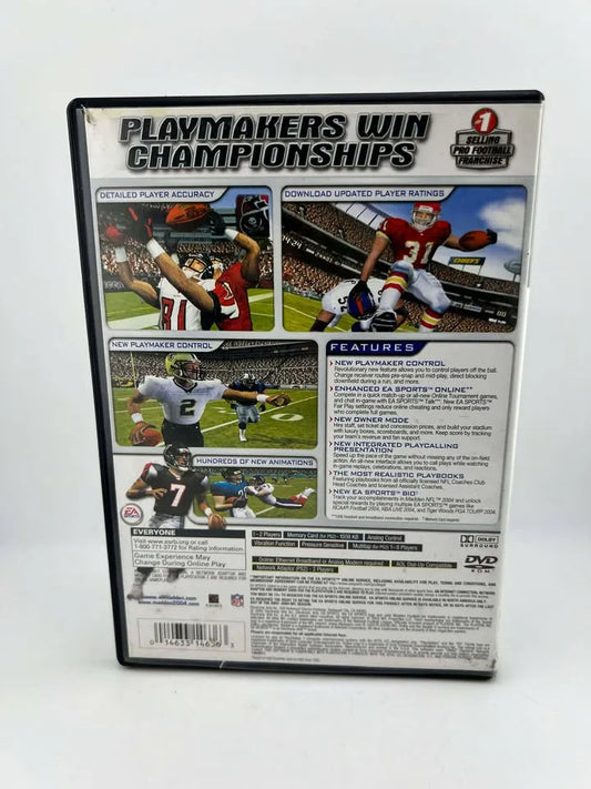 MADDEN NFL 2004 Playstation 2 PS2