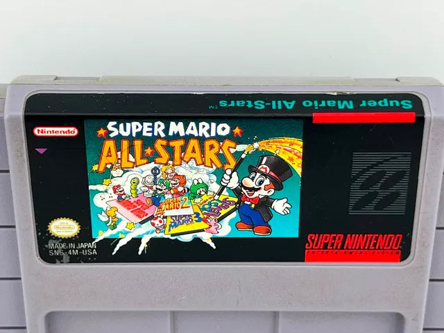 Super Mario All-Stars Super Nintendo Snes