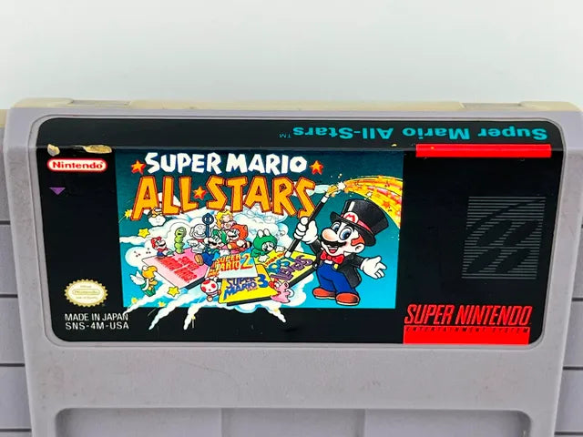 Super Mario All-Stars Super Nintendo Snes