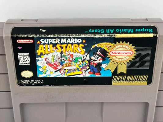 Super Mario All-Stars Player's Choice Super Nintendo Snes