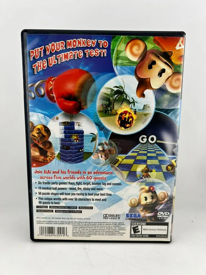 Super Monkey Ball Adventure Playstation 2 PS2