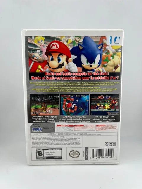 Mario And Sonic At The Olympic Games Beijing 2008 Nintendo Wii