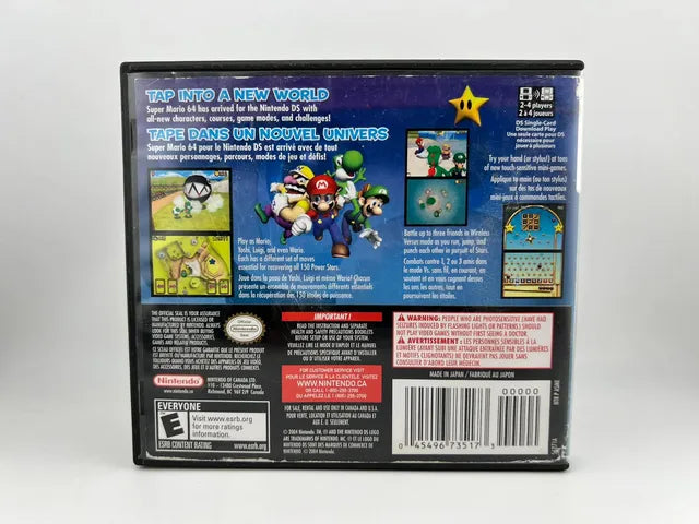 Super Mario 64 DS Nintendo DS