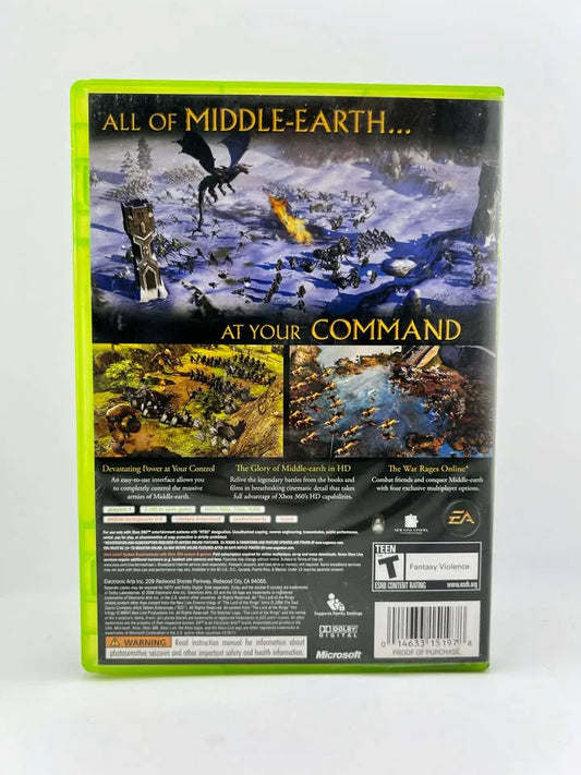 The Lord of the Rings: The Battle for Middle-Earth II 2 Xbox 360 X360