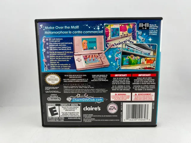 Charm Girls Club: My Fashion Mall Nintendo DS