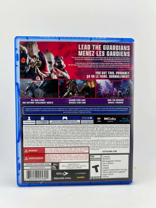 Marvel's Guardians of the Galaxy Playstation 4 PS4