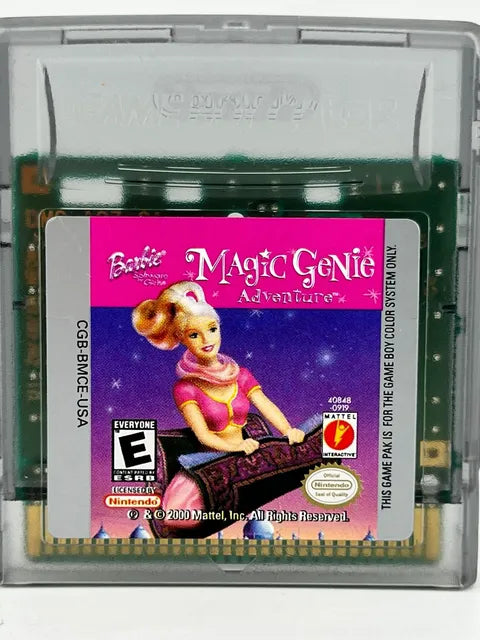 Barbie Magic Genie Adventure Game Boy Color GBC