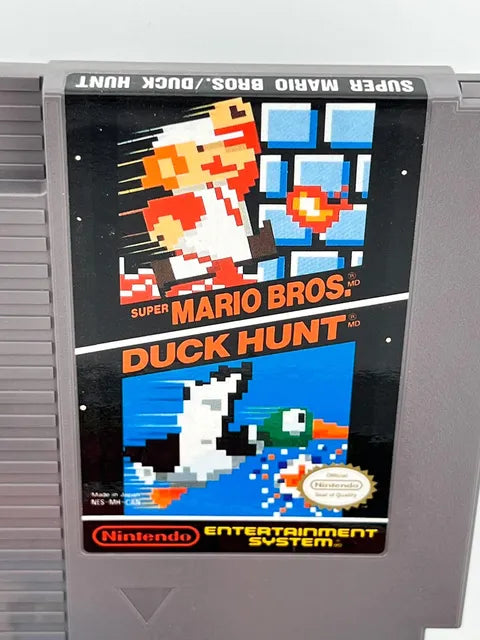 Super Mario Brothers/Duck Hunt Version Can Nintendo Nes