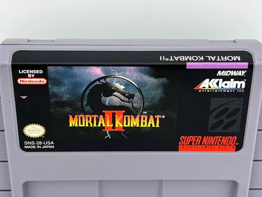 Mortal Kombat II 2 Super Nintendo SNES