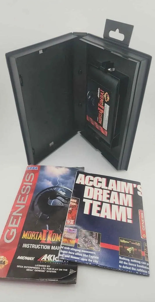 Mortal Kombat II 2 Sega Genesis SG jeux video game-x