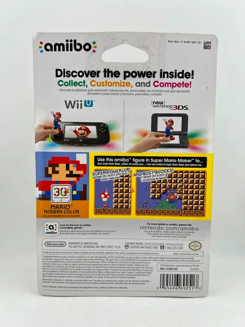 Mario 30th Modern Color Amiibo