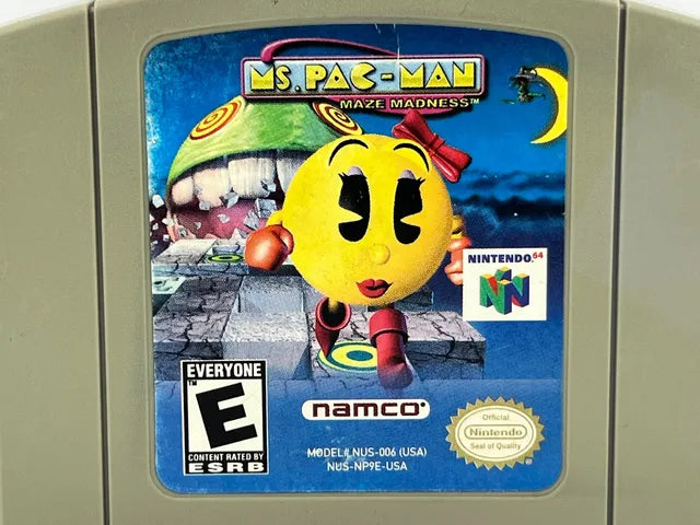 Ms. Pac-Man Maze Madness Nintendo 64 N64