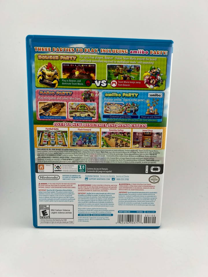 Mario Party 10 Nintendo WiiU