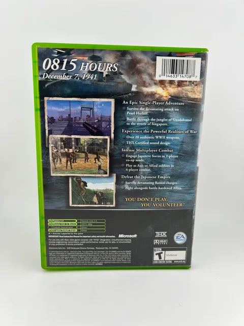 Medal of Honor Rising Sun Xbox
