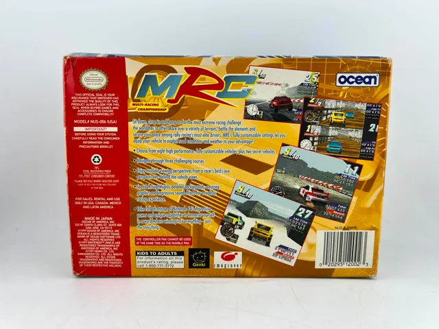 MRC Multi Racing Championship Nintendo 64 N64