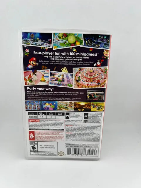 Mario Party Superstars Nintendo Switch