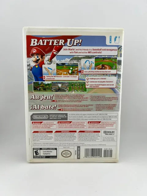 Mario Super Sluggers Nintendo selects Nintendo WII