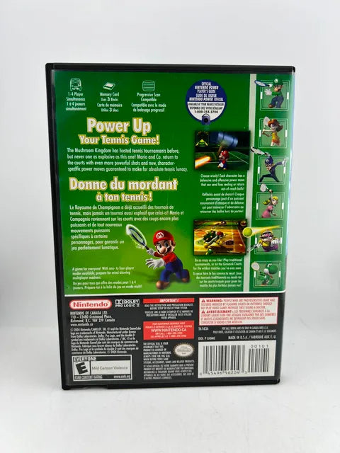 Mario Power Tennis Best Seller Nintendo Gamecube NGC