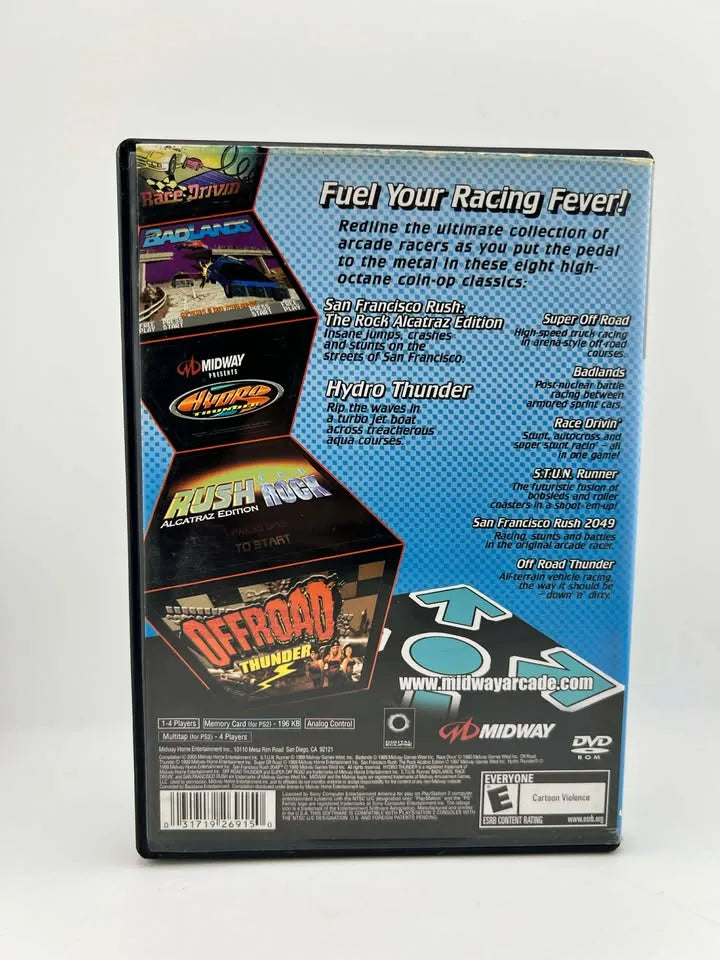 Midway Arcade Treasures 3 Playstation 2 PS2