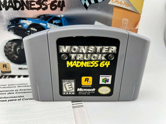 MONSTER TRUCK MADNESS 64 IN BOX NINTENDO 64 N64