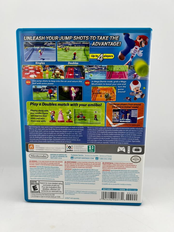 Mario Tennis: Ultra Smash Nintendo Wii U