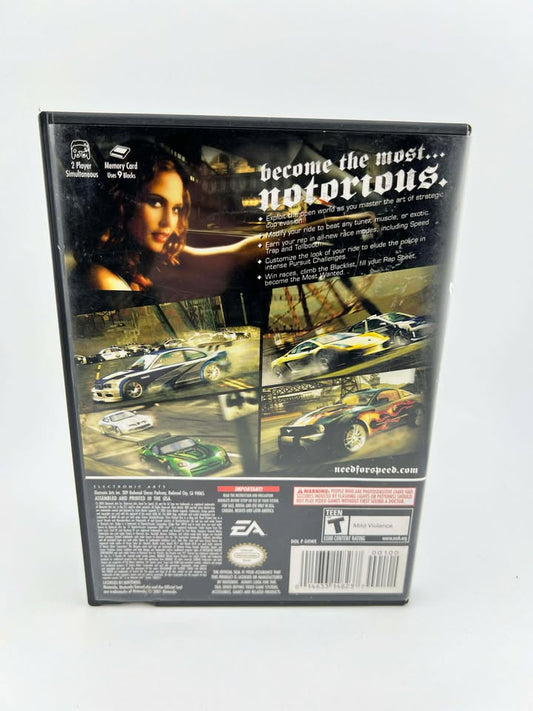 Need For Speed Most Wanted Nintendo Gamecube NGC