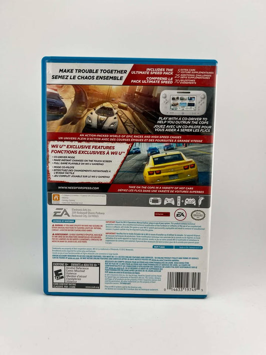 Need for Speed Most Wanted U NINTENDO WIIU