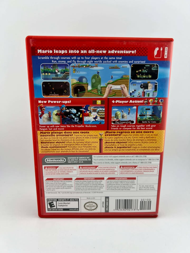 New Super Mario Bros. Wii Nintendo Wii