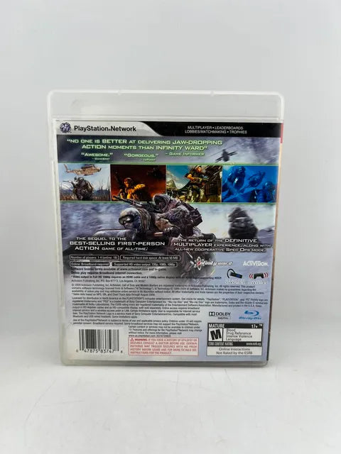 Call of Duty Modern Warfare 2 Playstation 3 PS3